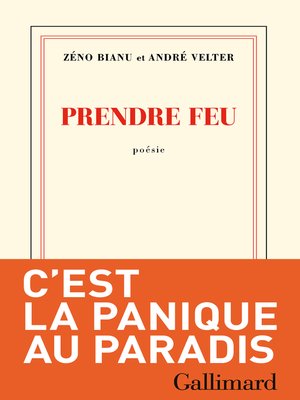 cover image of Prendre feu
